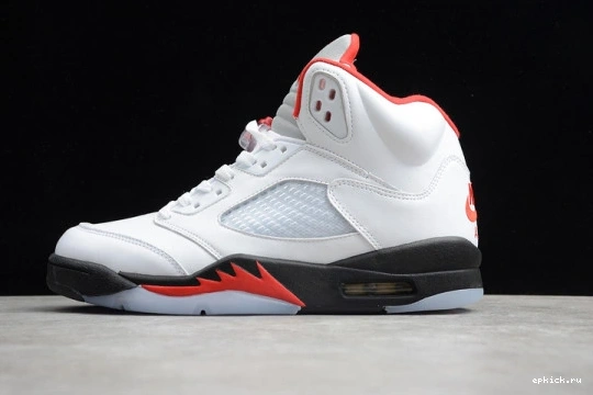 EP DA1911-102 Air Red Jordan DA1911-102 Tongue Silver 5 Retro Fire (2020)  0406